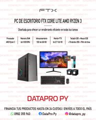 PC de Escritorio FTX Core Lite AMD Ryzen 3